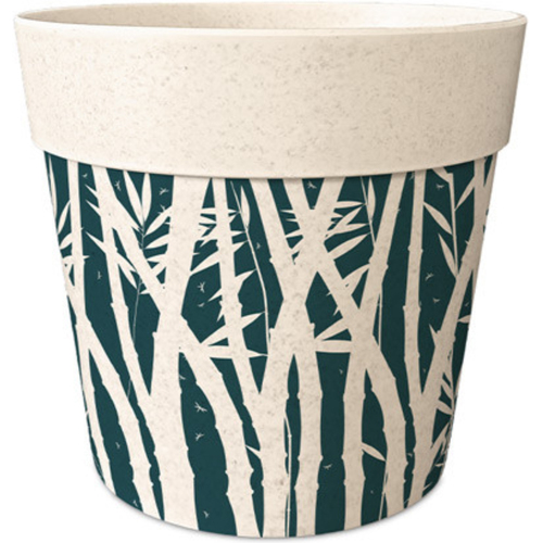 Maison & Déco Vases / caches pots d'intérieur Sud Trading Cache Pot Bambou tropical 6 cm Beige