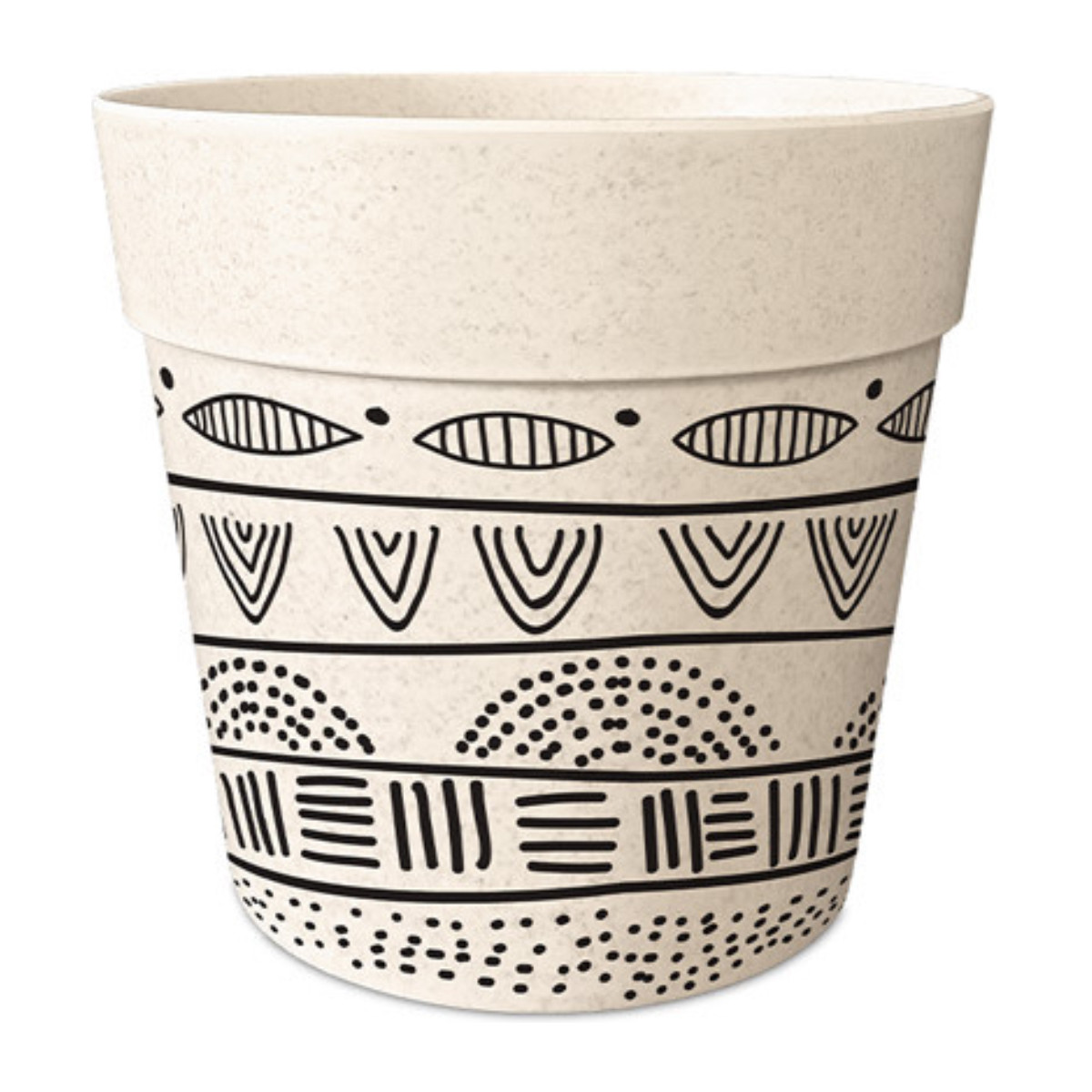 myspartoo - get inspired Vases / caches pots d'intérieur Sud Trading Cache-pot en bambou ethnique 8 cm Beige