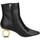 Chaussures Femme Low boots Exé Shoes Exe' ELENA-411 Bottes et bottines Femme NOIR Noir