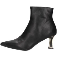 Chaussures Femme Low boots Exé Shoes Exe' ERICA-311 Bottes et bottines Femme Cuir noir Noir