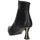 Chaussures Femme Low boots Exé Shoes Exe' ERICA-311 Bottes et bottines Femme Cuir noir Noir