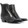 Chaussures Femme Bottes Now 7862 Noir