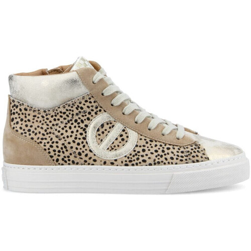 Chaussures Femme Baskets mode No Name Sneakers STRIKE MID CUT Pony/Lynx - Beige