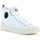 Chaussures Femme Baskets mode Palladium PALLA ACE MID Cuir White- Blanc