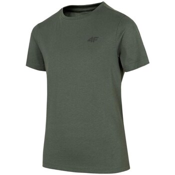 Vêtements Garçon T-shirts manches courtes 4F JTSM001 Vert