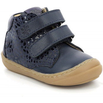 Chaussures Fille Boots Aster Chyo Bleu