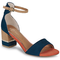 Chaussures Femme Sandales et Nu-pieds Marco Tozzi 2-2-28303-20-890 Bleu / Orange