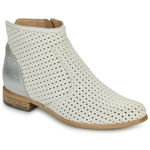 Chaussures Femme slippers Boots Muratti S1174P Blanc / Argenté