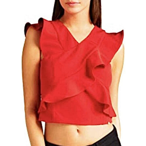 Vêtements Femme T-shirts & Polos Guess G-W92H92WCAP0 Rouge