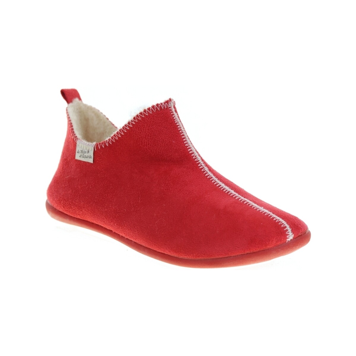 Chaussures Femme Chaussons La Maison De L'espadrille 6030 Rouge