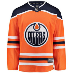 Vêtements T-shirts manches longues Fanatics Maillot NHL Edmonto Oilers Fan Multicolore
