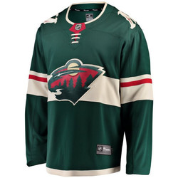 Vêtements T-shirts manches longues Fanatics Maillot NHL Minnesota Wild Fan Multicolore