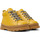 Chaussures Enfant Baskets mode Camper Sneaker Brutus cuir Jaune