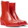 Chaussures Femme Bottes Camper Bottines Bonnie cuir Rouge