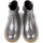Chaussures Enfant Bottes Camper Bottines Savina Twins cuir Gris