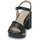 Chaussures Femme Longueur de pied Wonders L-1016-WILD Noir