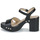 Chaussures Femme Longueur de pied Wonders L-1016-WILD Noir