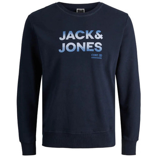Vêtements Homme Sweats Jack & Jones JACK & JONES - Sweat - marine Bleu