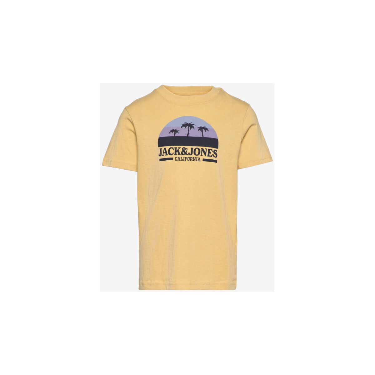Vêtements Garçon T-shirts & Polos Jack & Jones JACK & JONES - T-shirt - jaune Jaune