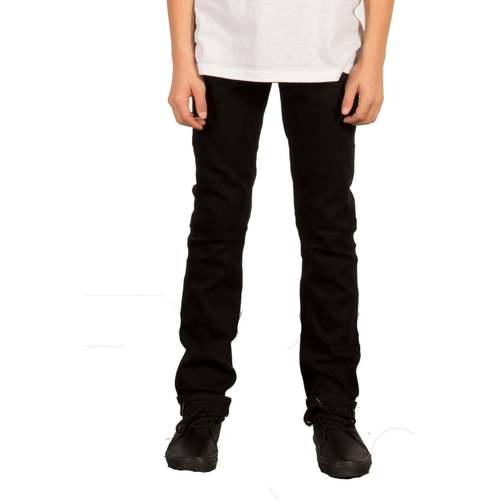 Vêtements Enfant Jeans straight-leg Volcom Boys 2x4 By Denim New Black Noir