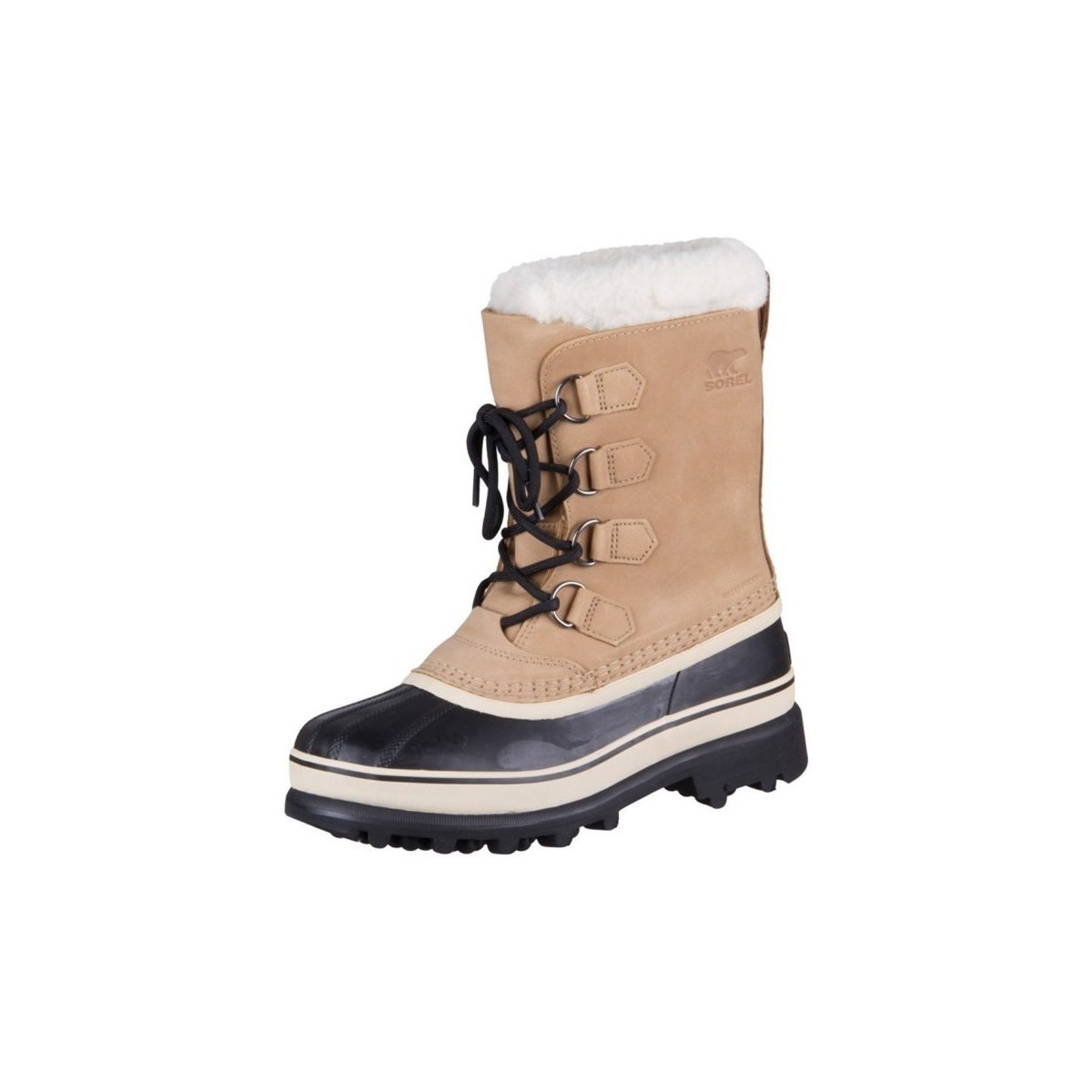 Chaussures Femme Bottes de neige Sorel Caribou WP Marron