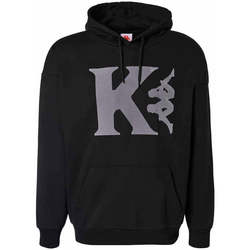 Vêtements Homme Sweats Kappa Hoodie Vaste Authentic Noir