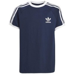 Vêtements Homme T-shirts manches courtes adidas Originals 3STRIPES Tee Marine