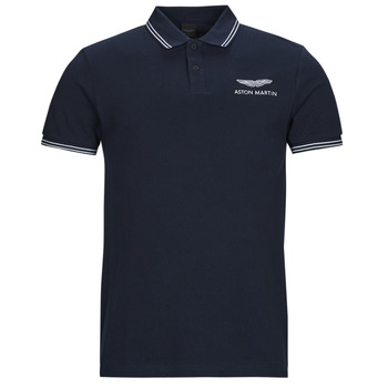 Vêtements Homme Polos manches courtes Hackett ASTON MARTIN BY HACKETT AMR TIPPED POLO Marine