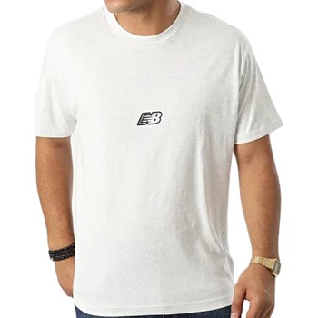 Vêtements Homme T-shirts Marrone manches courtes New Balance 200396 Gris