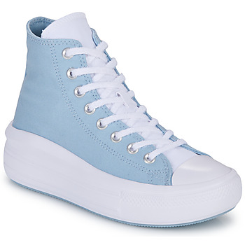 Chaussures Femme Baskets montantes Converse 164662c CHUCK TAYLOR ALL STAR MOVE CX PLATFORM HI Bleu / Blanc