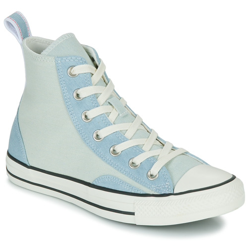 Converse CHUCK TAYLOR ALL STAR HI Bleu - Livraison Gratuite | Spartoo ! -  Chaussures Basket montante Femme 79,99 €