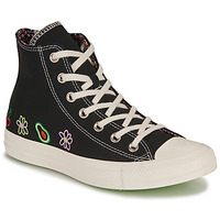 Chaussures Femme Baskets montantes Gianno Converse CHUCK TAYLOR ALL STAR-FESTIVAL- JUICY GREEN GRAPHIC Noir / Multicolore