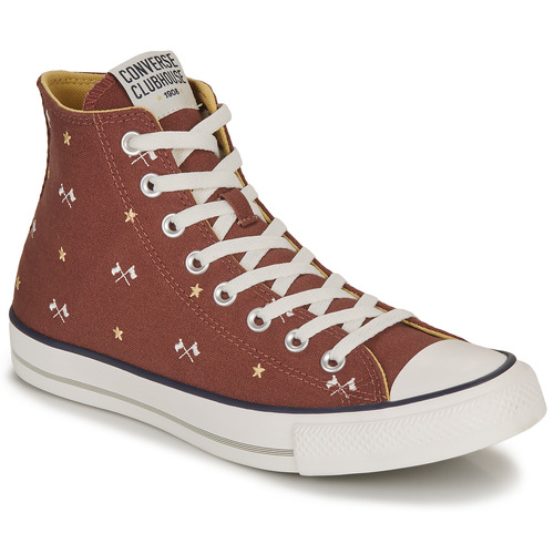 Chaussures Homme Baskets montantes Converse CHUCK TAYLOR ALL STAR-CONVERSE CLUBHOUSE Marron 