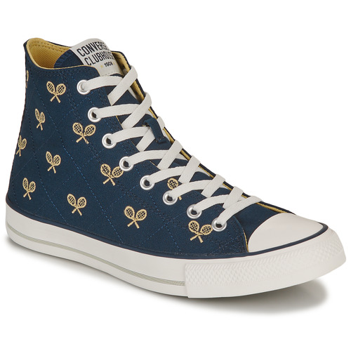 Chaussures Homme Baskets montantes Oak Converse CHUCK TAYLOR ALL STAR-CONVERSE CLUBHOUSE Marine / Jaune