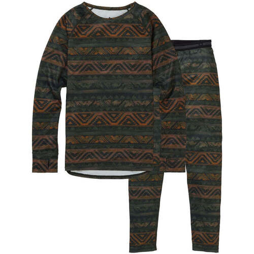 Vêtements Enfant Débardeurs / T-shirts sans manche Burton Black Plus Peplum Hem Shirt Chimayo Remix Resin Chimayo Remix