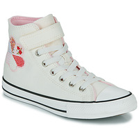 Chaussures Fille Baskets montantes Converse CHUCK TAYLOR ALL STAR 1V HI Blanc / Multicolore