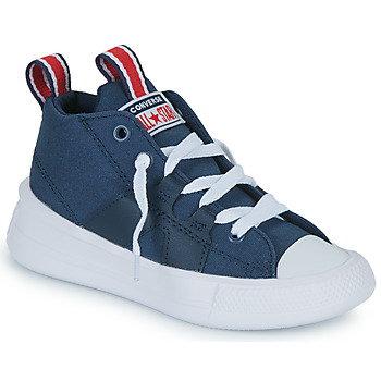 Chaussures Garçon Baskets montantes Converse CHUCK TAYLOR ALL STAR ULTRA VARSITY CLUB MID Bleu / Blanc / Rouge