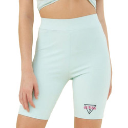 Vêtements Femme Shorts / Bermudas Guess G-W0GD56K9RW0 Turquoise