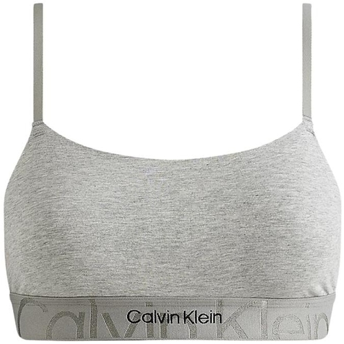 Sous-vêtements Femme Culottes & slips Calvin Klein Schals Brassiere  Ref 58098 P7A Grey Heather Gris
