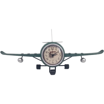 Panneau à Suspendre Casque Horloges Signes Grimalt Avion Vintage Noir