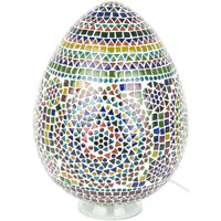 Maison & Déco Bons baisers de Signes Grimalt Œuf De Lampe Marocaine Multicolore