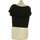Vêtements Femme T-shirts & Polos Hollister 36 - T1 - S Noir