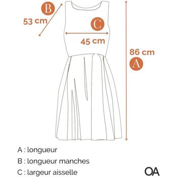 Camaieu robe courte  38 - T2 - M Gris Gris