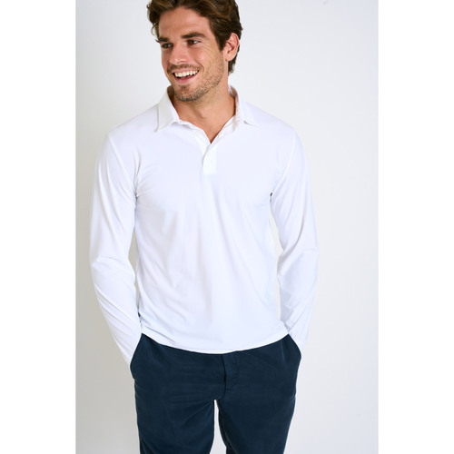 Vêtements Homme T-shirts & Polos 1789 Cala CARL BAIABLUE Blanc