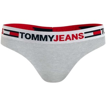 Sous-vêtements Femme Strings Tommy Jeans Logo waistband thong Gris