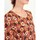 Vêtements Femme Robes Voir toutes les ventes privéeskong Robe en maille fleurie WABI Marron