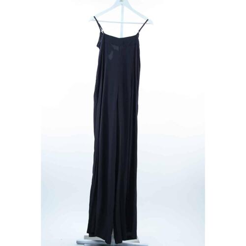 Vêtements Femme Combinaisons / Salopettes Bcbgmaxazria Combinaison en soie Noir