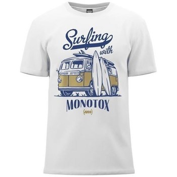 Vêtements Homme T-shirts manches courtes Monotox MX22065 Blanc