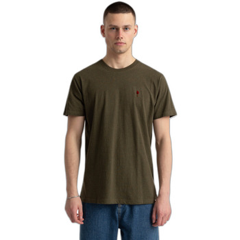 Vêtements Homme T-shirts manches courtes Revolution T-shirt  Regular Vert