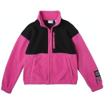Vêtements Enfant Sweats O'neill Sweatshirt zippé enfant  Progressive Sherpa fuchsia red colour block